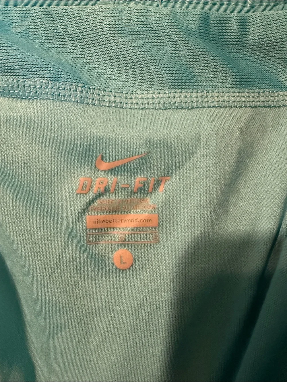 Nike Dri-FIT Light Teal/Seafoam Women's Top